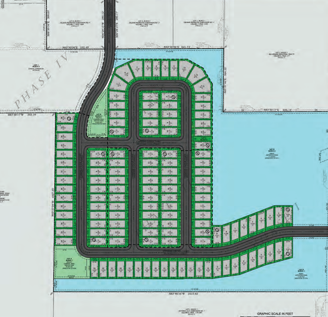 Cypress Grove neighborhood map